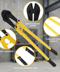 Heavy Duty 24 Inch Bolt Cutter With Forged Hardened Jaws And Ergonomic Soft Grip Handles Built To Be A Real Workhorse for cutting
