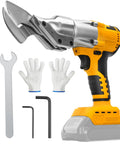 Cordless Sheet Metal Shear For 20V Max Batteries, Brushless 14 Gauge Cutter with accessories, no battery included, tool only
