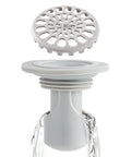 Odor Stopper for Shower - Anti-Odor Mini Bottle Trap Design with removable top and clear body for efficient odor prevention.
