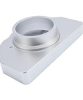 Sim Racing Wheel Aluminum Mounting Bracket For G25 Steering Wheel, Precise Durable Bearing Seat For Realistic Driving, Silver