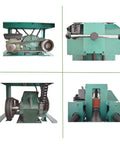 Rock Solid Rolling Electric Pipe Bender And 1500W Tube Bending Machine Powered By 110V Supply showing motor and mechanisms.