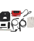 250A Inverter Arc Welder Portable Welding Machine For Steel Stainless Steel And Copper with accessories and gloves