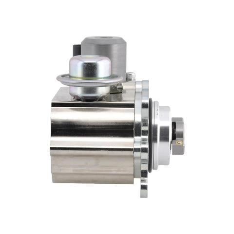 Side view of High Pressure Fuel Pump Direct Fit For BMW Mini Cooper S John Cooper Works Turbo L4 1.6L Replace HM10078 13517573436