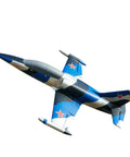 RC Arrows 50mm L39 RC Plane With Vector Flight Stabilization System PNP Blue No Battery No Charger No Radio in flight
