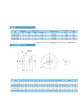 Technical specifications and diagram for 2 Nm Magnetic Powder Brake With Tension Controller For Small Industrial Machinery.