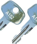 Two Replacement Keys For Roof Racks And Cargo Carriers With Codes A131 Through A155 And A180 Fits Crossbars Whisp Bar