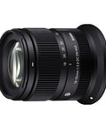 18-50mm F2.8 DC DN Contemporary Lens For Canon RF Mount Mirrorless Cameras, side view showcasing zoom range