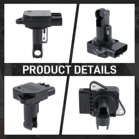 Mass Air Flow Sensor Replacement 2220422010 For Toyota Camry 02 06 Corolla 03 08 Lexus 99 03 Scion xA 04 05, black plastic MAF sensor