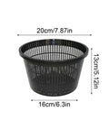 Heavy Duty Reusable Net Pots For Hydroponics And Aquaponics Weather Resistant Planting Baskets with dimensions