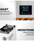 Commercial Can Sealer Machine Automatic Cup Sealer Five Station Beverage Packaging Plug And Play Powerhouse with LED display and non-slip foot pads.