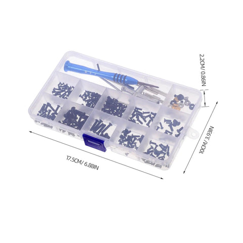 Ultimate RC Car Screw Tool Kit, Metric Fasteners, Nuts and Bolts, Precision Bits in Portable Organized Case for Quick Repairs