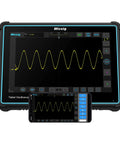 On The Go 4 Channel Oscilloscope With 100 MHz Bandwidth And 1 Giga Samples Per Second Sampling Rate Portable Handheld Scope With A 10 Inch Touch Screen Built For Field Work And Tinkering