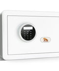 Front view of Small 1.2 Cu Ft Safe Box With Digital Keypad And 2 Bolt Anti Theft Locks Reinforced Steel Safe