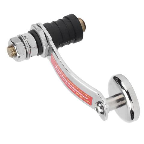 Powerful Magnetic Welding Ground Clamp With Heavy Duty Strong Magnetism And Iron Build For Secure Electrical Connections On Any Industrial Or Diy Project, close-up view.