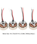 4x 1503 Brushless Motor For 4 Axis RC Planes And UAV Multicopters 7.4V Metal Body High Performance RC Aircraft Motor