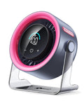 Desk Fan For Bedroom And Office With 100 Speed Levels And Digital Display Quiet Portable USB Fan With Turbo Airflow