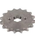 Front sprocket from 428 Chain Sprocket Kit With Front 16T 17mm Bore And Rear 37T Sprockets Plus Chain Breaker For Chinese 50cc To 190cc Pit Dirt Trail Quad ATV Motor Bikes