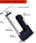Next Level Electric Linear Actuator DC 12 Volts 800 Newton Lifting Motor with aluminum shell and power motor detail.
