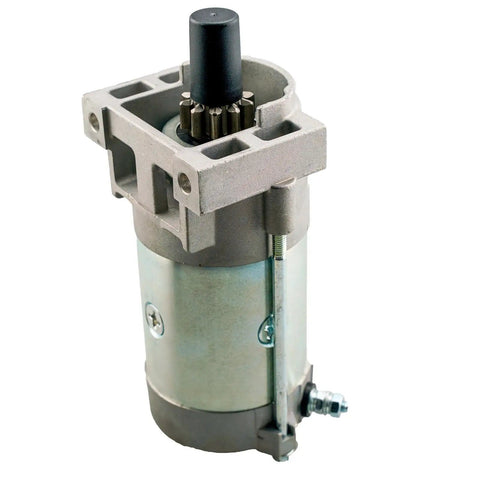 Plug And Play No Hassle Replacement Starter Motor For Timecutter And Other Lawn Tractors With 22HP To 25.5HP V Twin Engines Includes Pinion 133-1562 And Replaces 136-7880 127-9209 133-1564 133-9828 270360146 0001 270360146 0002 with visible pinion gear