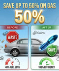 Before and after using Plug And Play Gas Saver Device For Cars And Trucks 2 Pack Universal Fuel Economizer Easy Install Portable Automotive Fuel Saver