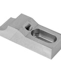 Low Profile Side Clamp Vise Set for Milling Jobs, 2 Piece CNC Vise Kit with 60kN Clamping Force, metal component close-up
