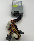 Heavy Duty 1U Industrial Power Supply FSP100-50LG with cables, designed for rack mount equipment and server applications.