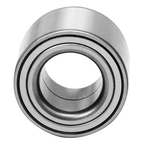 Close-up of a single bearing from the Rear 2Pc Wheel Bearings Replacement Kit For Ford Focus 2000 2001 2002 2003 2004 2005 2006 2007 2008 With Rear Drum Brakes Includes 2 Bearings And Durable OEM Designed Assembly For Smooth Quiet Ride And Long Lasting Performance