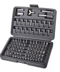 Solid 100-Piece Precision Screwdriver Set With Magnetic Torx Bits And Ratchet Handle For Quick Fixing Of Electronics Phones Tablets And Gadgets Using Durable Chrome Vanadium Steel For Any Cool DIY Project open case with 100-piece chrome vanadium bits