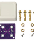 Four Wire Short Socket For Digital Multimeter Calibration And Instrument Verification With Gold Plated Banana Connectors And Standard Resistor Slot For Bench Testing Ideal For Lab Or Shop Use including components