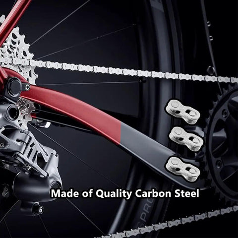8 Pack 12 Speed Bike Chain Quick Link Set For Mountain And Road Bikes Reusable Steel Missing Link With Chain Hook Durable Carbon Steel
