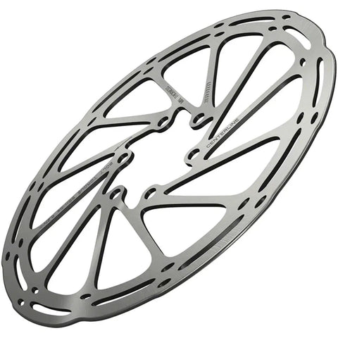 CenterLine 200mm Disc Brake Rotor For Road And Mountain Bikes 6 Bolt 2.0mm Thickness Steel One Piece Construction close-up view