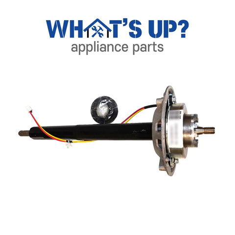 Washer Shaft And Tube Assembly Replacement For GE Washers, showing drive shaft and shifter, replaces WH38X10017.