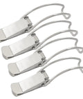 Beefy 4 Pack Spring Loaded Toggle Hasp Latch Set 87mm 3 Point 42 Inch 304 Stainless Steel Heavy Duty Cabinet Catches