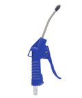 Heavy Duty Abs Dust Blow Gun For Auto Garage And Vehicle Cleaning With Interchangeable Tips, blue handheld air blaster.
