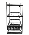 Badass Heavy Duty Wall Mounted Power Tool Organizer Rock Solid Drill Holder Killer Garage Rack With Extra Side Hooks for easy tool access.