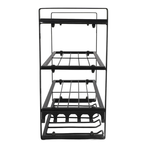 Badass Heavy Duty Wall Mounted Power Tool Organizer Rock Solid Drill Holder Killer Garage Rack With Extra Side Hooks for easy tool access.
