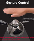 Gesture control on LED Desk Lamp With Metal Swing Arm, 1500 Lumens, Vintage Industrial Reading Light for home office efficiency