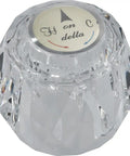 Clear Knob Handle Kit For Single Hole Lavatory Faucets With Button And Set Screw Chrome Finish Replacement RP2389 Part