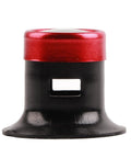20X HD Watch Loupe Magnifier For Fine Jewelry And Horology Work with aluminum alloy frame, close-up angle view