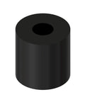 Black Nylon Round Spacers 1/2 Inch Thick 1/2 Inch Outer Diameter 0.194 Inch Inner Diameter Pack Of 50 For VEX Robotics