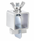 Close-up of 24 Pack Butt Welding Clamps Pro Grade for Edge to Edge Welding, showing metal construction and compact design.