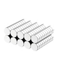 Ultra Strong Small Round Neodymium Magnets 8x3mm N52 Grade 100 Piece Pack for Fridge Whiteboard Craft and Industrial Projects High Hold Power Heavy Duty stacked