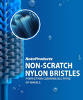 Extended Reach Drill Brush Attachment For Cars And Trucks With Beast Power And Heavy Duty Non Scratch Nylon Bristles close-up