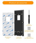 Product accessories for No Drill Ring Doorbell Mount For Renters Adhesive Stick On Solution That Stays Put No Damage