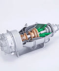 One Twentieth Scale Turbofan Engine Model Kit With Over One Hundred Parts Do It Yourself Assembly Based On PT6A Aircraft Engine A Hands On Science Toy For Mechanical Experiments And A Build Your Own Project, cutaway resin model