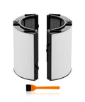 360 Degree Glass HEPA Plus Carbon Air Purifier Filter with cleaning brush for Dyson Pure Cool