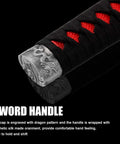Dope Katana Style Shift Knob With Four Adapters Universal Fit For Most Manual Cars And Many Automatics Black And Red