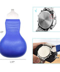 8 In 1 Watch Back Removal Tool Kit For Battery Replacement With Six Pry Tools, Case Back Opener, Anti Static Tweezers, And 18cm Cleaning Cloth Ideal For DIY Watch Repairs And Easy Case Opening
