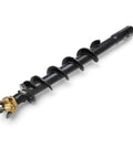 Heavy Duty 6 Inch Rock Auger Bit With 2 Inch Hex Drive For Easy Earth Drilling In Tough Soils Durable Steel Construction Reinforced Spiral