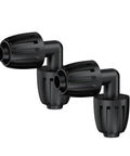 Fifteen Pcs Drip Irrigation Fittings For Half Inch Tubing With Barbed Elbows And Anti Drop Lock Nuts, Leakproof Connections
